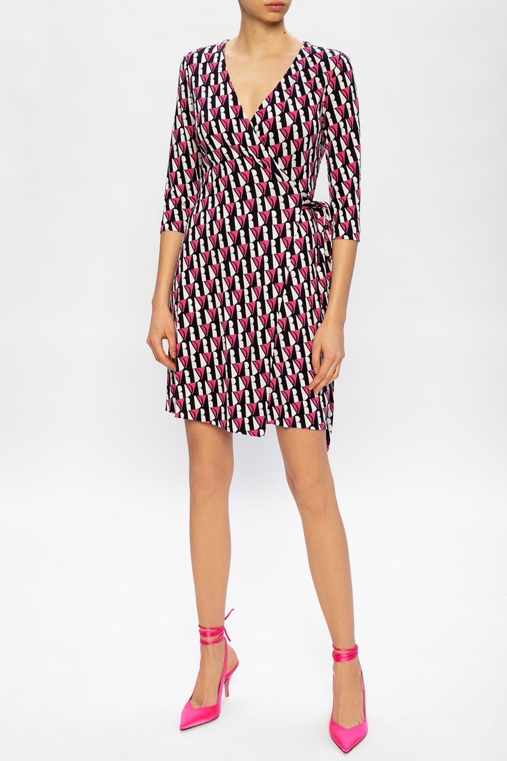Pink Wrap dress Diane Von Furstenberg - Vitkac Canada